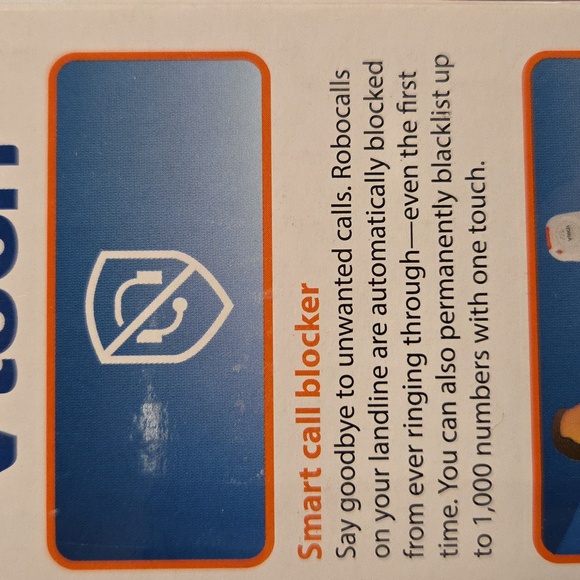 Vtech Amplified Answering System Landline Telephone Big Buttons Read Pictures - Picture 11 of 14